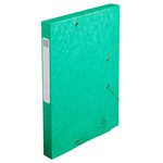 Boite De Classement Cartobox Dos 25mm Carte Lustrée - A4 - Vert - X 25 - Exacompta