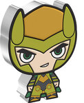 Monnaie en argent 2 dollars g 31.1 (1 oz) millésime 2023 chibi loki