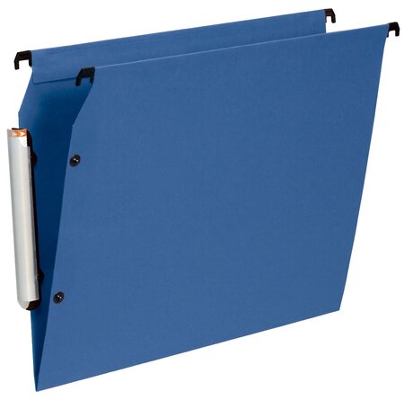 Pack de 10 dossiers suspendus PREMIUM opaque fond V armoire Bleu ESSELTE