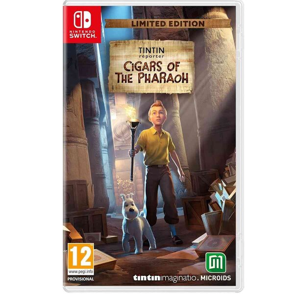 Jeu SWITCH Tintin Reporter Les Cigares du Pharaon