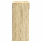 vidaXL Buffet chêne sonoma 80x42 5x93 cm bois d'ingénierie