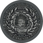 Pièce de monnaie en argent 2000 francs g 62.2 (2 oz) millésime 2023 great greek mythology demeter