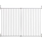 Barrière de sécurité Broadway Gro-Gate Extra-Large et Extra-Grande (pour 76 - 134 cm)  blanc