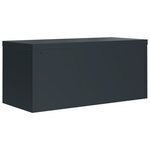 vidaXL Classeur anthracite 90x40x180 cm Acier