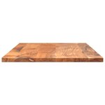 vidaXL Dessus de table 70x50x3 8 cm rectangulaire bois massif d'acacia