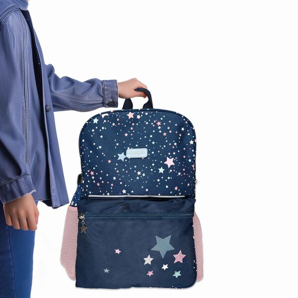 Sac à Dos Large Enfant - Plusieurs Motifs - Espace - Draeger