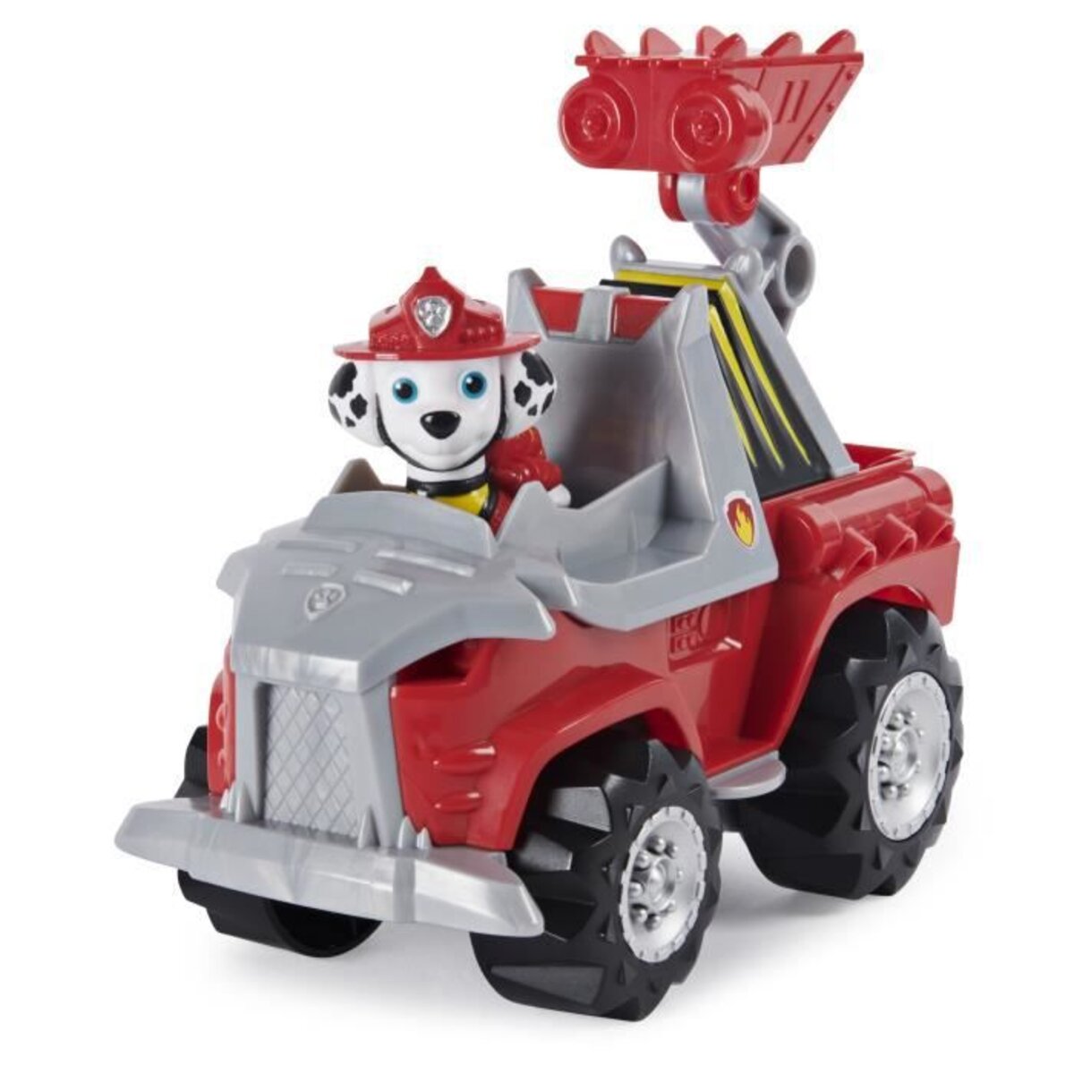 Pat patrouille - vehicule + figurine deluxe marcus dino rescue paw patrol -  6059518 - voiture a remonter jeu jouet enfant 3 ans - La Poste