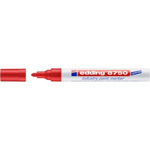 Marqueur Peinture 8750 Spécial Industrie Rouge 2-4 mm EDDING