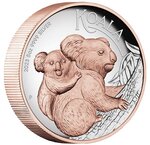 AUSTRALIAN KOALA 5 Once Argent Monnaie 8 Dollars Australia 2023