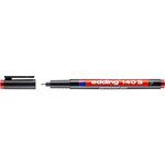 Feutre Permanent 140S Rouge Pointe Super Fine 0 3 mm x 10 EDDING