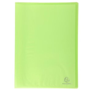 Protège document polypropylène CHROMALINE, 40 vues, assortis EXACOMPTA