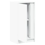 vidaXL Buffet avec LED blanc 42 5x34x85 cm bois d'ingénierie