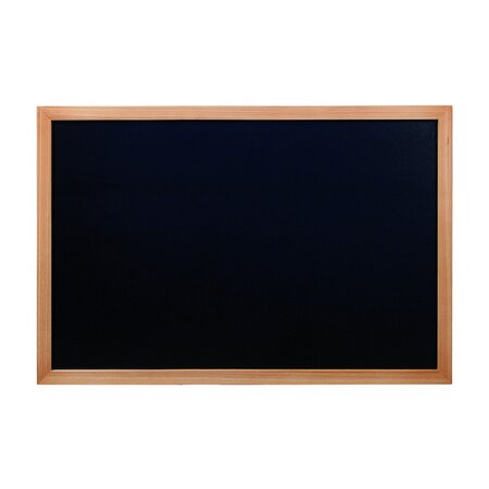 Tableau ardoise avec craie, noir l.40 x H.60 cm