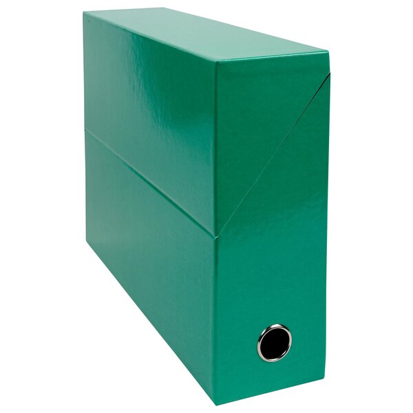 Boite Transfert Dos 90mm Iderama - Vert Foncé - X 5 - Exacompta