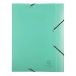 Boite De Classement Cartobox Livrée À Plat Dos 40mm Polypropylène Chromaline Pastel - A4 - Couleurs Assorties - X 10 - Exacompta