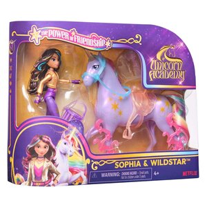 Spin Master 6072668 - Unicorn Academy - Licorne Wildstar + Poupée Sophia