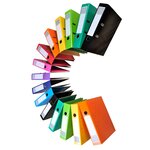 Classeur À Levier Iderama Prem'touch Dos 70mm - Vert Anis - X 10 - Exacompta