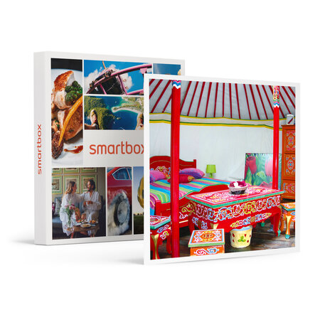 SMARTBOX - Coffret Cadeau 2 jours insolites en roulotte ou en yourte près de Valence -  Séjour