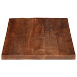 vidaXL Dessus de table 100x50x2 5cm rectangulaire bois massif récupéré