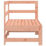 vidaXL Canapé d'angle de jardin bois massif douglas