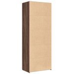 vidaXL Buffet haut chêne marron 70x42 5x185 cm bois d'ingénierie