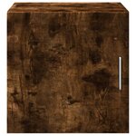 vidaXL Armoire murale chêne fumé 40x42 5x40 cm bois d'ingénierie