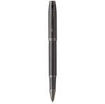 Stylo roller Parker IM Monochrome  Gris acier  encre noire  Coffret cadeau