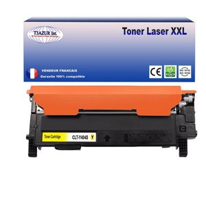 Toner compatible avec Samsung CLT-Y404 pour Samsung XPress C430FW - Jaune -1 000 pages - T3AZU