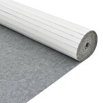 vidaXL Cloison de séparation blanc 165x400 cm bambou