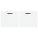 vidaXL Armoire murale blanc 80x36 5x35 cm bois d'ingénierie