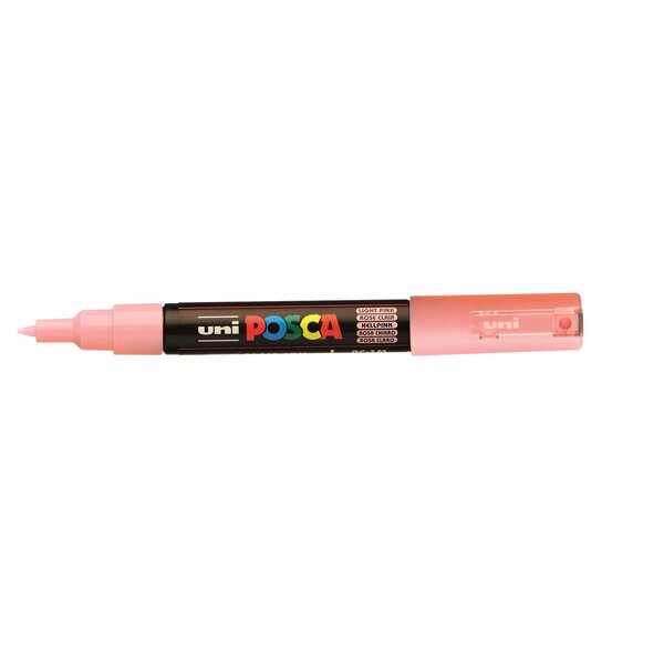 Marqueur pointe conique extra-fine posca pc1mc 0 7 - 1mm rose clair x 12 posca