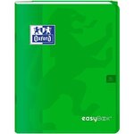 OXFORD Cahier Easybook agrafé - 17 x 22 cm - 96p seyes - 90g - Vert