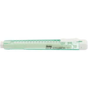 Stylo gomme CLIC ERASER Corps vert pastel PENTEL