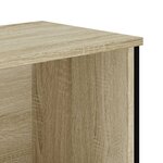 vidaXL Bibliothèque chêne sonoma 80x31x106 cm bois d'ingénierie