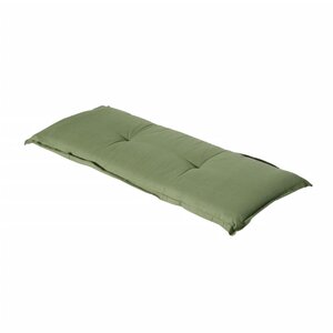 Madison Coussin de banc Basic 120x48 cm vert