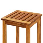 vidaXL Ensemble de bar de jardin 3 Pièces Bois d'acacia solide