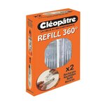 Lot de 2 Recharges Refill pour Roller Effac'Encre 360° CLÉOPÂTRE