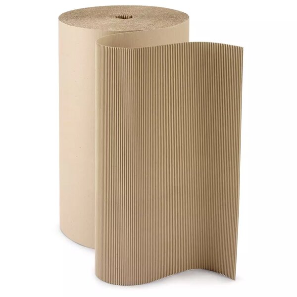 Carton ondulé simple face – (1 m x 50 m) Emballage polyvalent et – Bulteau Systems
