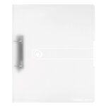 Classeur à anneaux easy orga to go, A4, 2 anneaux,blanc transparent HERLITZ