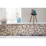 Tapis de salon PEBBLE 80 x 150 cm - Gris