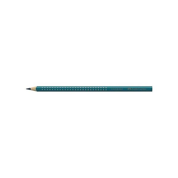 crayon couleur COLOUR GRIP, turquoise cobalt FABER-CASTELL