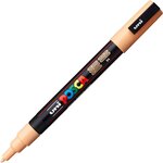Marqueur pointe conique fine pc3m 0 9 - 1 3mm rose saumon x 6 POSCA