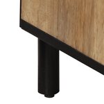 vidaXL Armoire latérale 60x33x75 cm bois massif de manguier