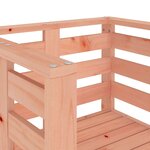 vidaXL Chaises de jardin lot de 2 61 5x53x71 cm bois massif de douglas