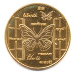 Mini médaille Monnaie de Paris 2015 - Liberté