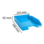 Corbeille À Courrier Combo Midi Iderama - Turquoise Brillant - X 6 - Exacompta
