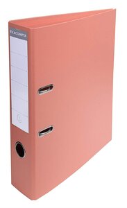 Classeur à levier PVC A4 dos de 70mm Saumon EXACOMPTA