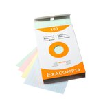 Etui De 100 Fiches - Bristol Ligné Non Perforé 100x150mm - Couleurs Assorties - X 10 - Exacompta