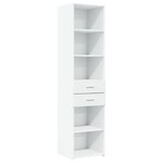 vidaXL Armoire de rangement mince blanc 45x42 5x225 cm