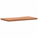 vidaXL Dessus de bureau 100x(45-50)x4 cm bois massif de hêtre